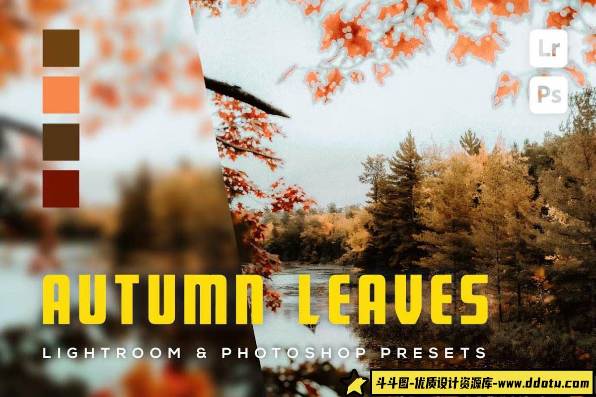 秋季风景摄影必备：LR预设包《Autumn Leaves》-斗斗图