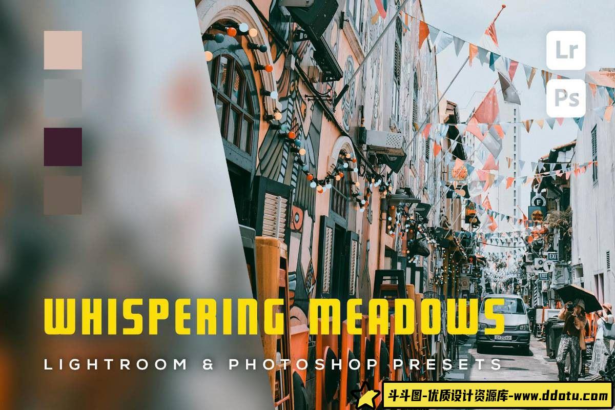 街拍风光LR预设：Whispering Meadows-斗斗图