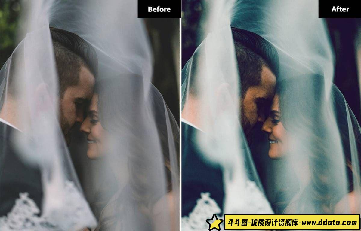 经典魅力婚礼色彩：婚礼专用Lightroom预设，让你的婚礼照片焕发电影般的光彩