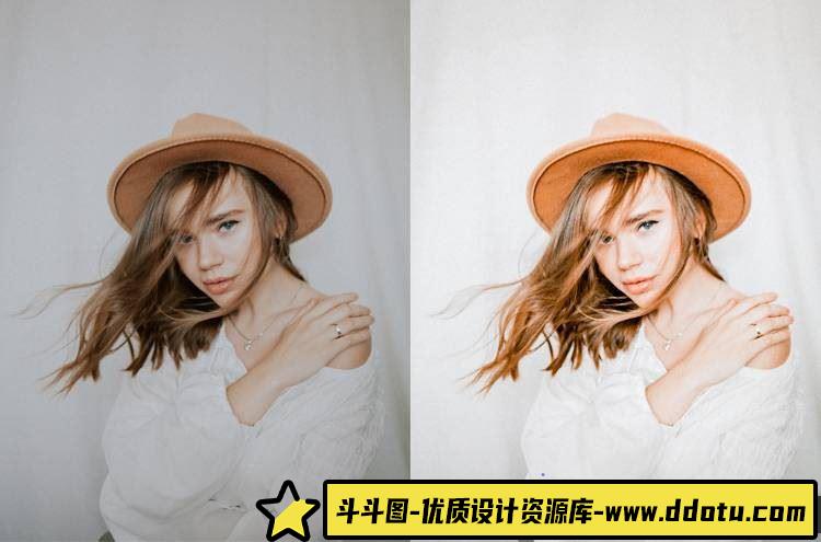 轻盈明亮人像LR预设：适用于手机与桌面的Lightroom风格调整