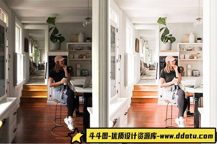 轻盈明亮人像LR预设：适用于手机与桌面的Lightroom风格调整