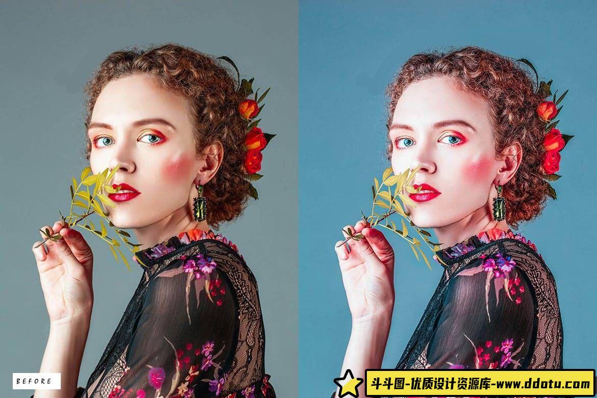 专业紫色胶片风格人像LR预设 – Brachyscome Nature Lightroom调色包