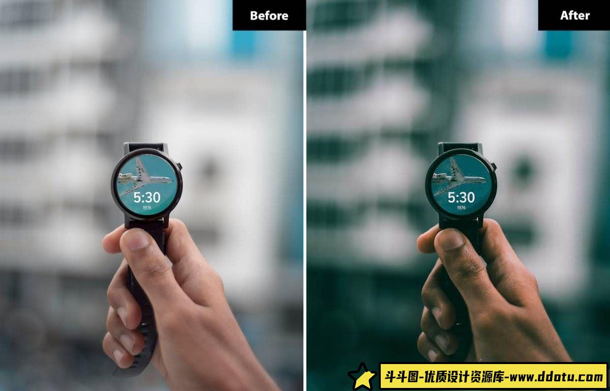 胶片情绪绿色调LR预设：适用于Lightroom和Photoshop的Green Moody预设