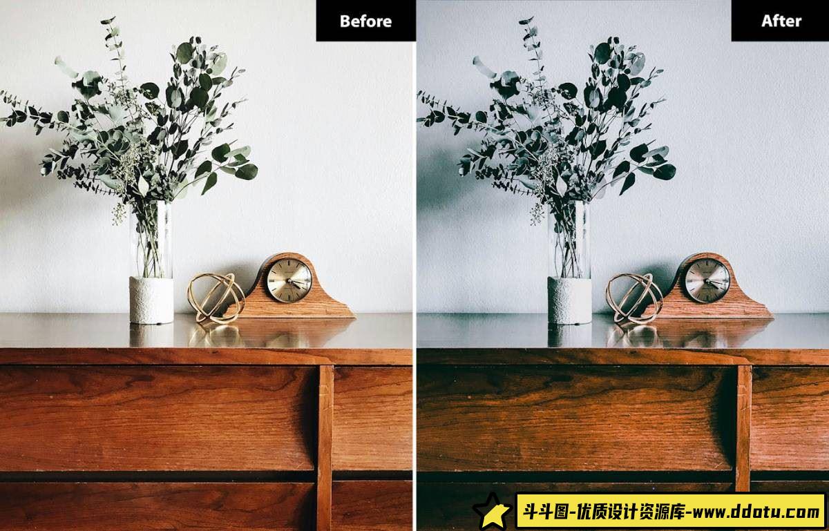 胶片情绪绿色调LR预设：适用于Lightroom和Photoshop的Green Moody预设