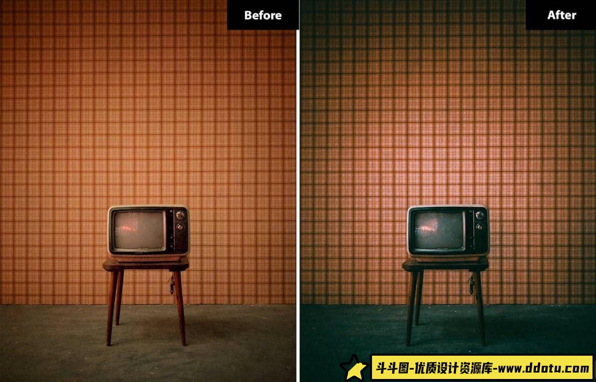 胶片情绪绿色调LR预设：适用于Lightroom和Photoshop的Green Moody预设