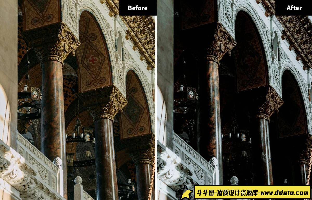 “6款城市建筑风光调色LR预设，完美打造电影感风光大片 | Lightroom和Photoshop必备”