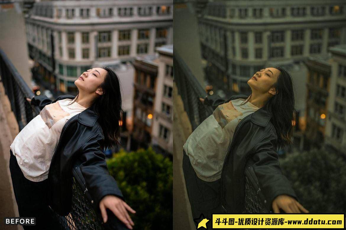 城市电影风格人像调色：Dark Aesthetic Lightroom预设包，让你的照片瞬间提升艺术感
