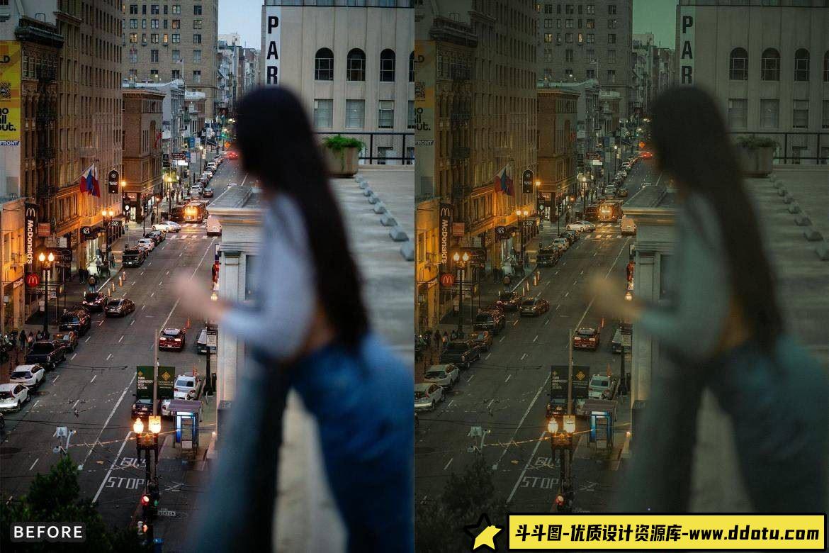 城市电影风格人像调色：Dark Aesthetic Lightroom预设包，让你的照片瞬间提升艺术感