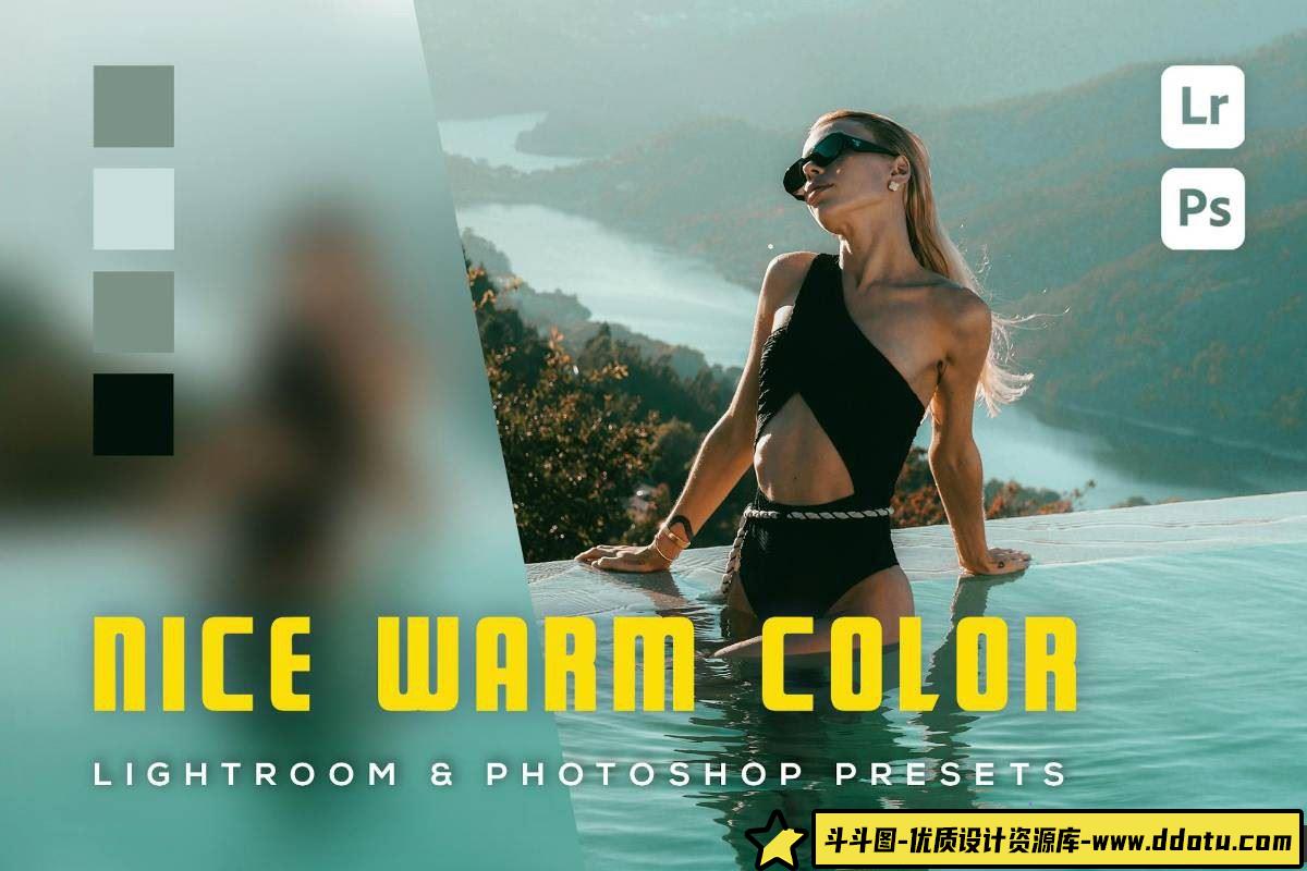 暖色调胶片风人像LR预设——完美适配Lightroom与Photoshop的Nice Warm Color预设合集-斗斗图