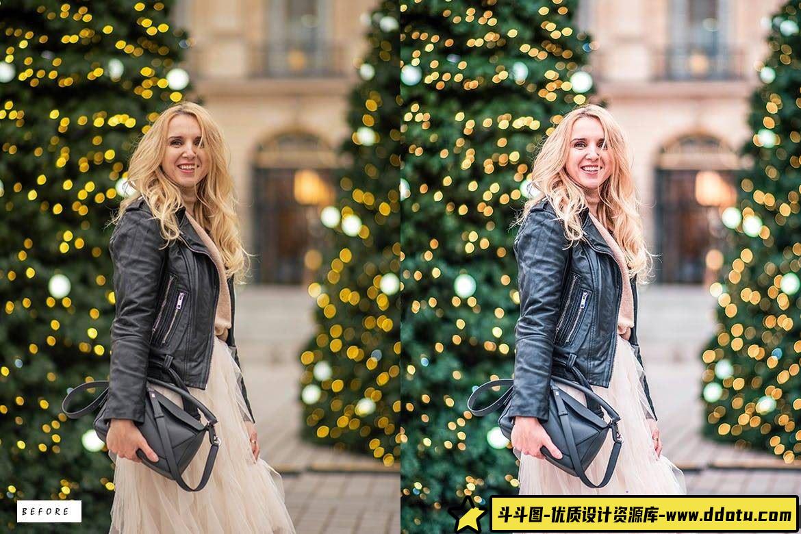 浪漫紫色调人像LR预设:胶片质感Lightroom调色,让你的照片焕发自然之美