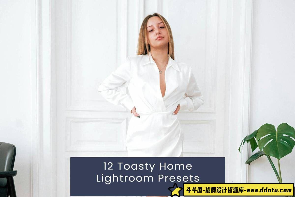 温暖家庭人像LR预设 | Toasty Home Lightroom Presets | 优质调色提升家庭人像氛围-斗斗图