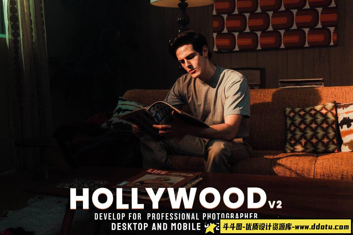 Hollywood电影胶片LR预设 – 桌面和移动端v2-斗斗图