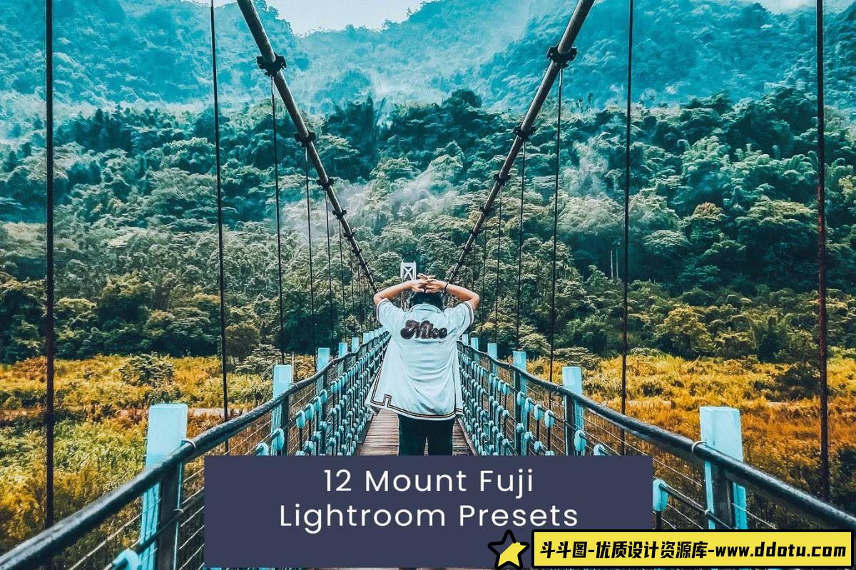 提升你的旅拍作品：富士山风光LR预设，让每一张照片都如电影般动人-斗斗图