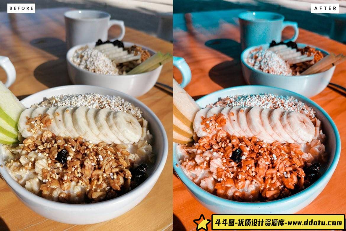 探索美食电影胶片调色：LR预设助你打造完美Superfood摄影效果