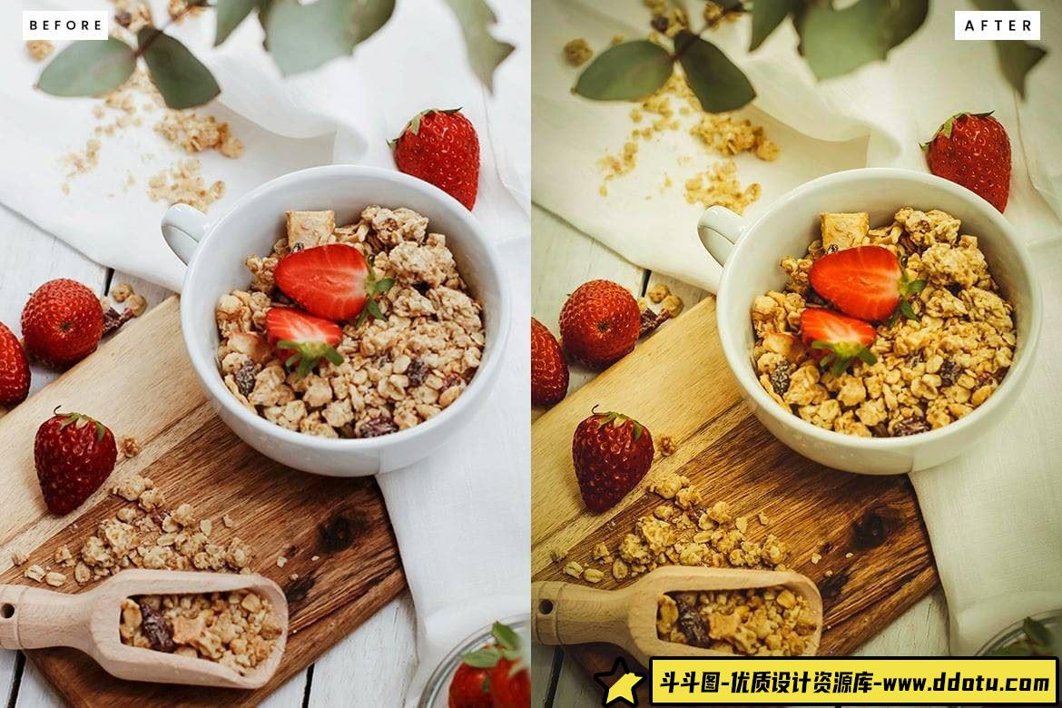 美食LR预设美食电影胶片调色Lightroom预设 Superfood Lightroom Presets
