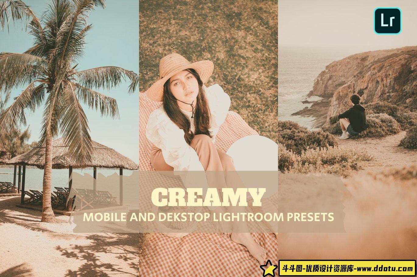 怀旧复古风格LR预设：Creamy Lightroom胶片效果，适用于桌面与移动设备-斗斗图