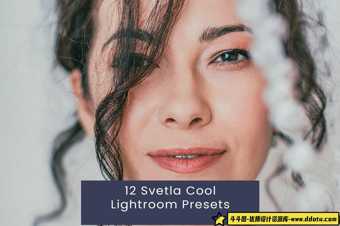 胶片LR预设现代电影人像Lightroom预设 Svetla Cool Lightroom Presets-斗斗图