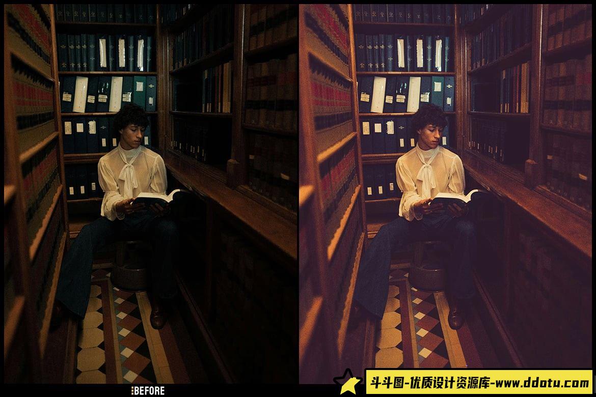 紫色哑光胶片LR预设：适用于桌面和移动设备的完美Lightroom调色方案