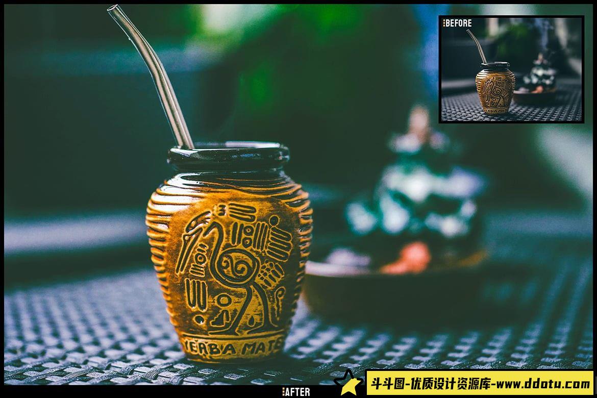 明亮磨砂胶片LR预设：适用于桌面和移动设备的完美调色方案