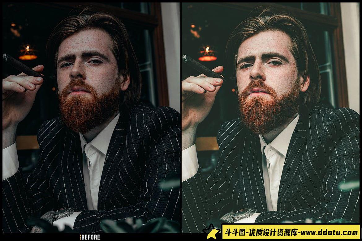 明亮磨砂胶片LR预设：适用于桌面和移动设备的完美调色方案