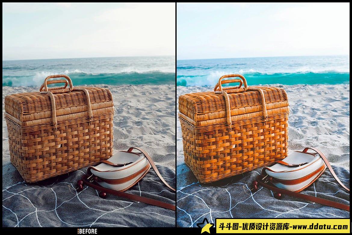 明亮磨砂胶片LR预设：适用于桌面和移动设备的完美调色方案