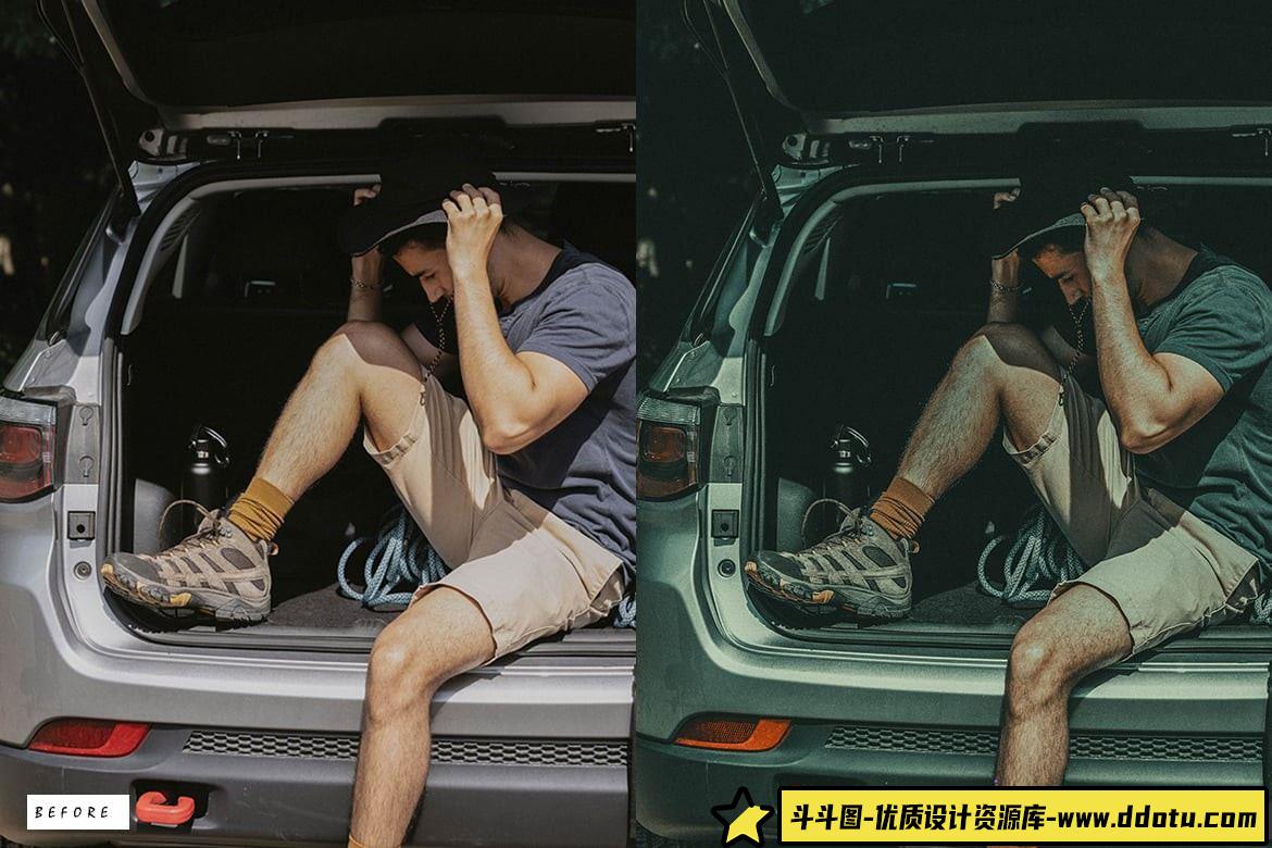 12款风光LR预设：为你的公路旅行增添电影色彩的Lightroom调色方案