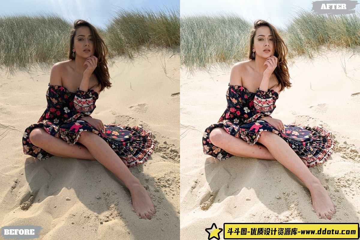 超过10000款夏季胶片人像LR预设，适用于桌面和移动设备的完美调色方案