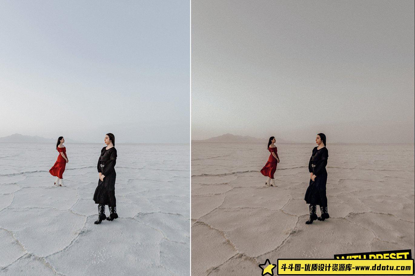 复古人像胶片LR预设：ARTA – Sand Fade Lightroom预设，提升你的摄影风格