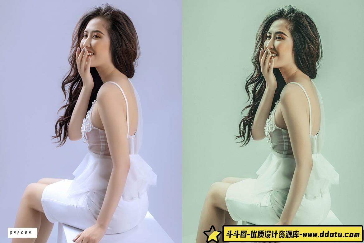 经典奶油肌人像LR预设：Pure Essence Lightroom预设让你的照片焕发自然光彩