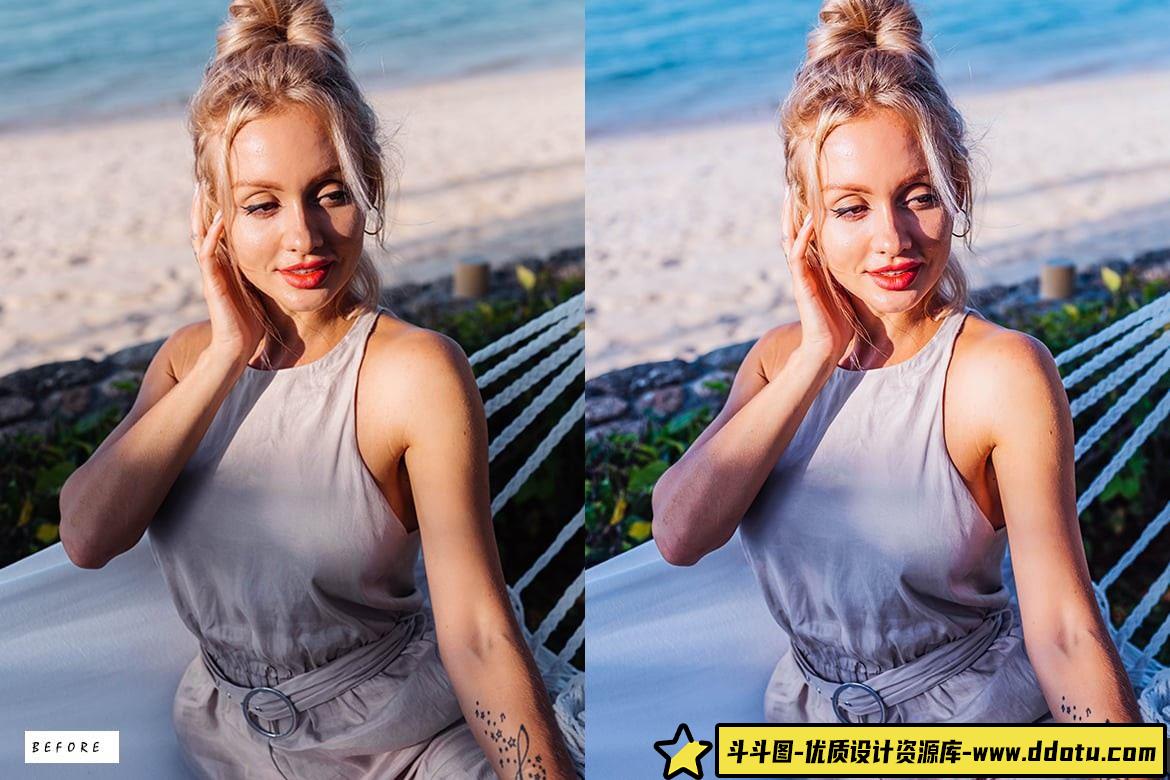 经典奶油肌人像LR预设：Pure Essence Lightroom预设让你的照片焕发自然光彩