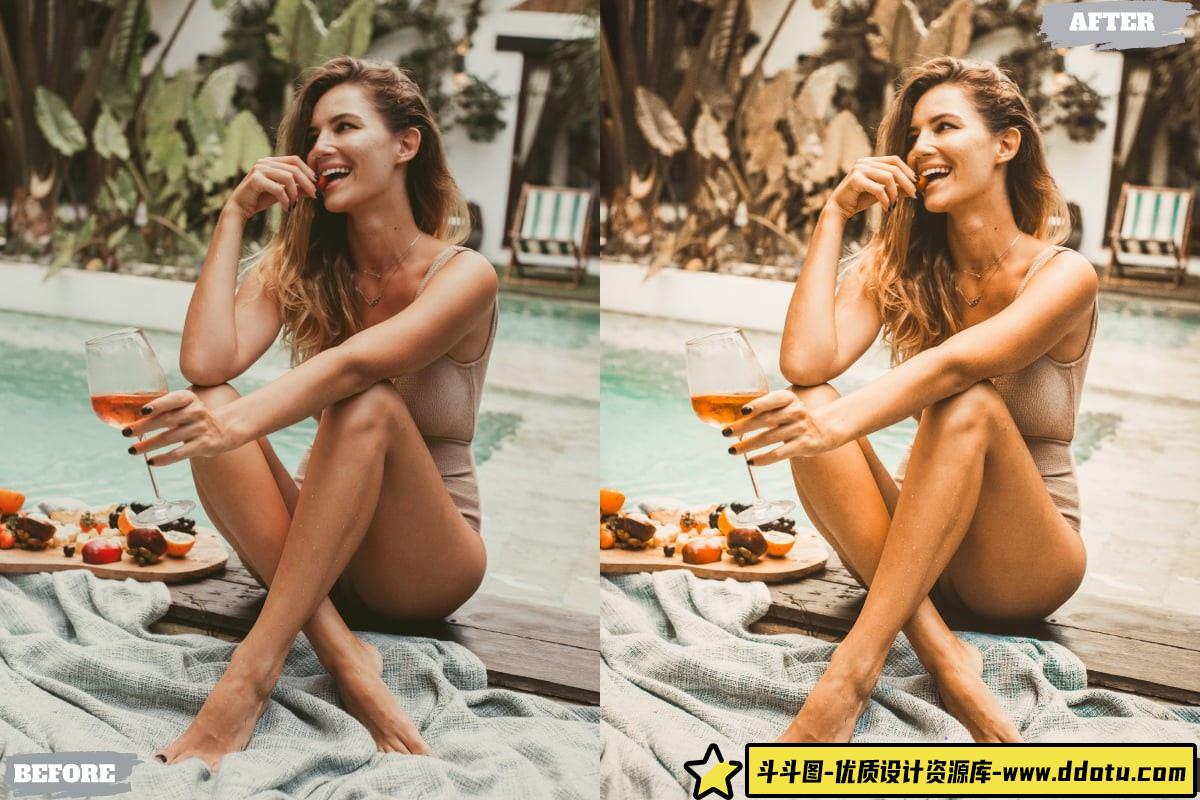 夏季胶片人像LR预设：为你的照片增添复古魅力的完美选择【桌面与移动版】