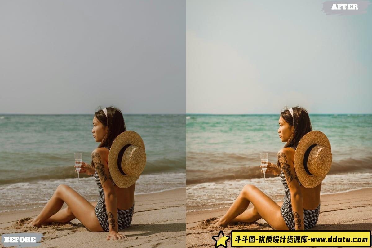 夏季胶片人像LR预设：为你的照片增添复古魅力的完美选择【桌面与移动版】