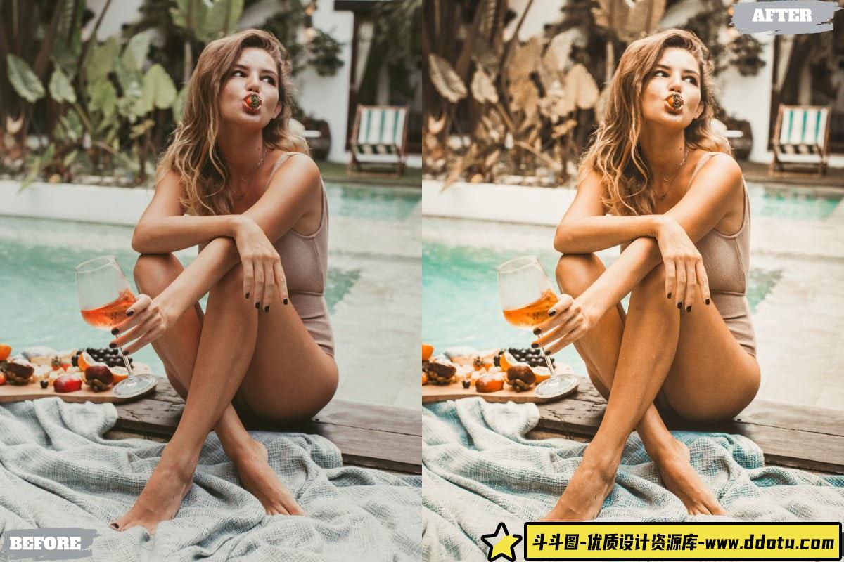 夏季胶片人像LR预设：为你的照片增添复古魅力的完美选择【桌面与移动版】