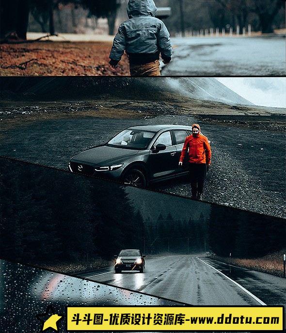 探索工业风城市黑金夜景的旅拍LR预设与移动滤镜 ARTA Exclusive P系列