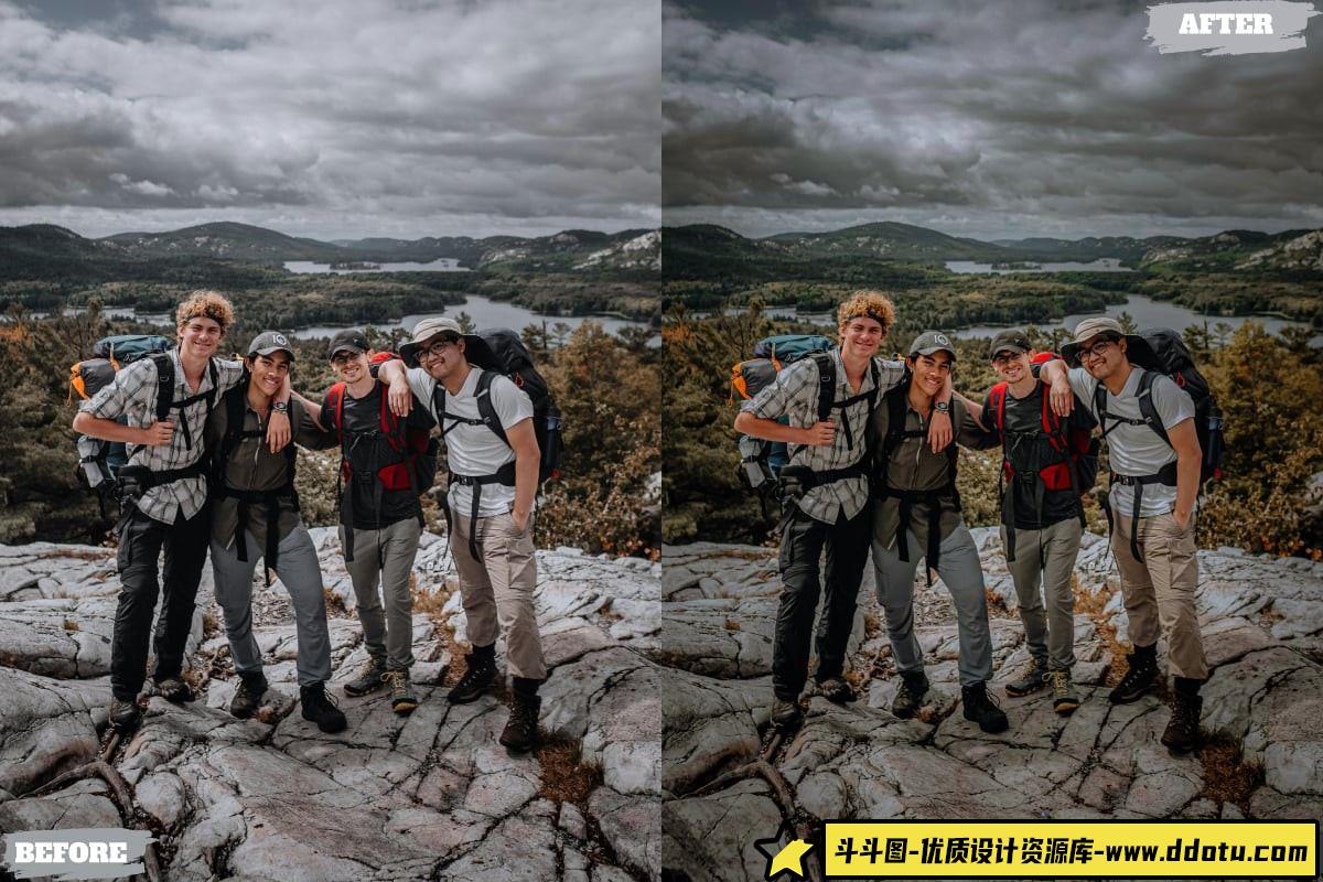 探索10000+款LR预设：完美提升徒步旅行风光照片的编辑效果！