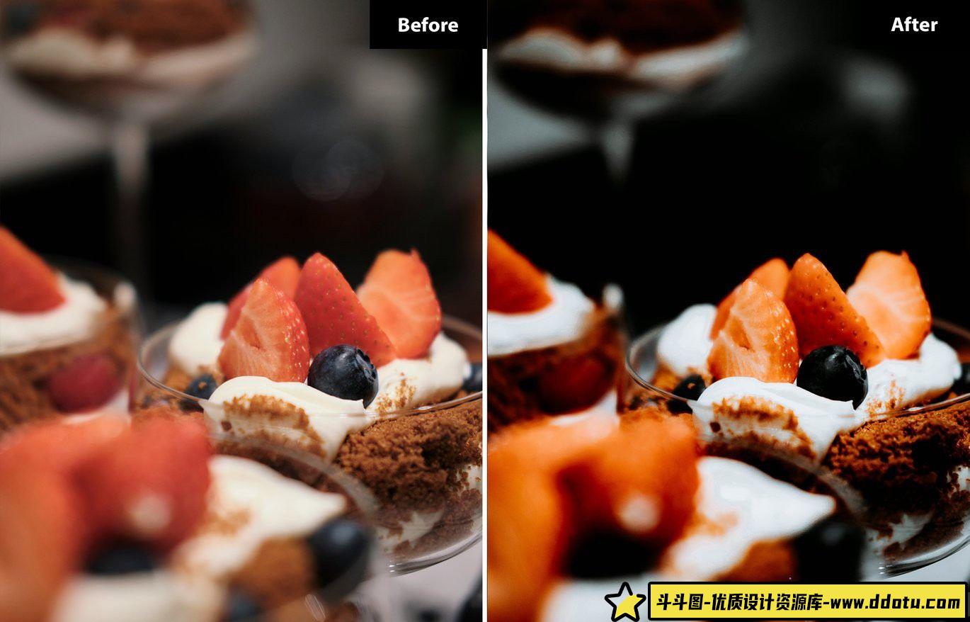 提升美食摄影效果的LR预设:Olive系列Lightroom与Photoshop完美搭配