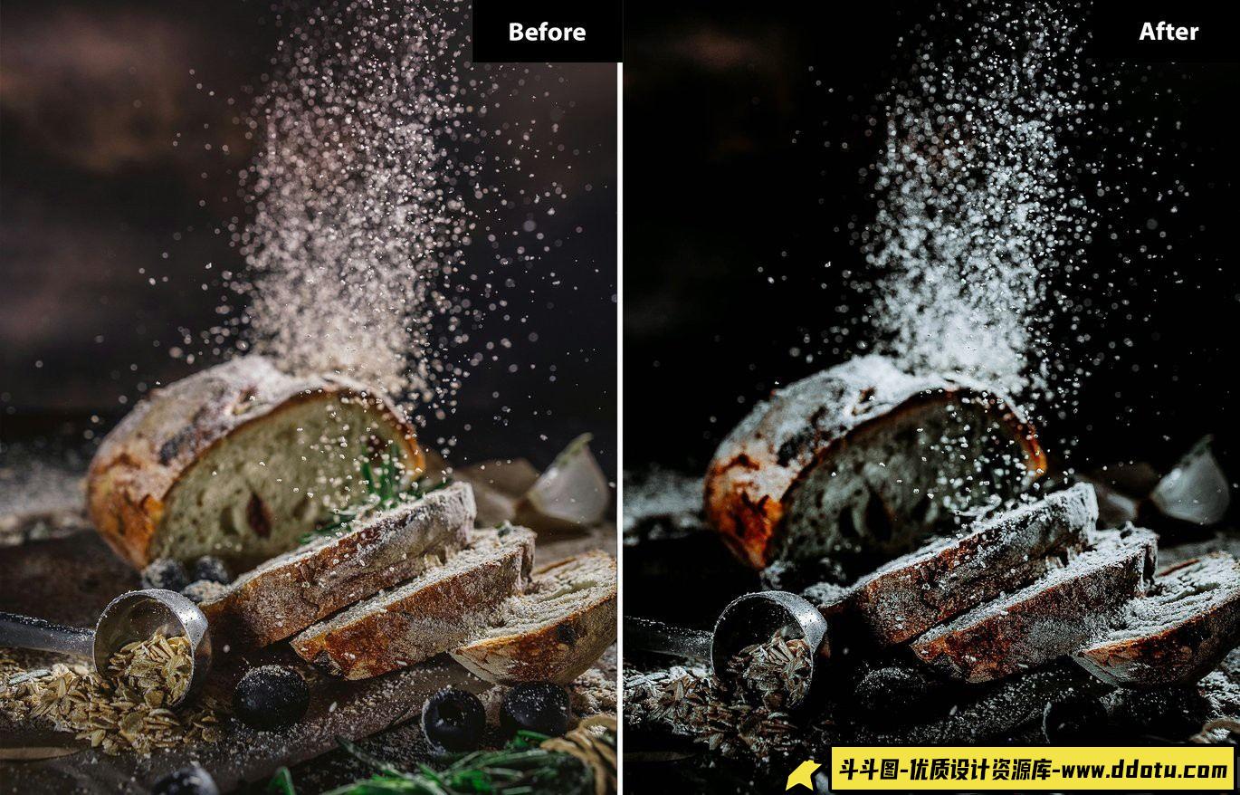 提升美食摄影效果的LR预设:Olive系列Lightroom与Photoshop完美搭配