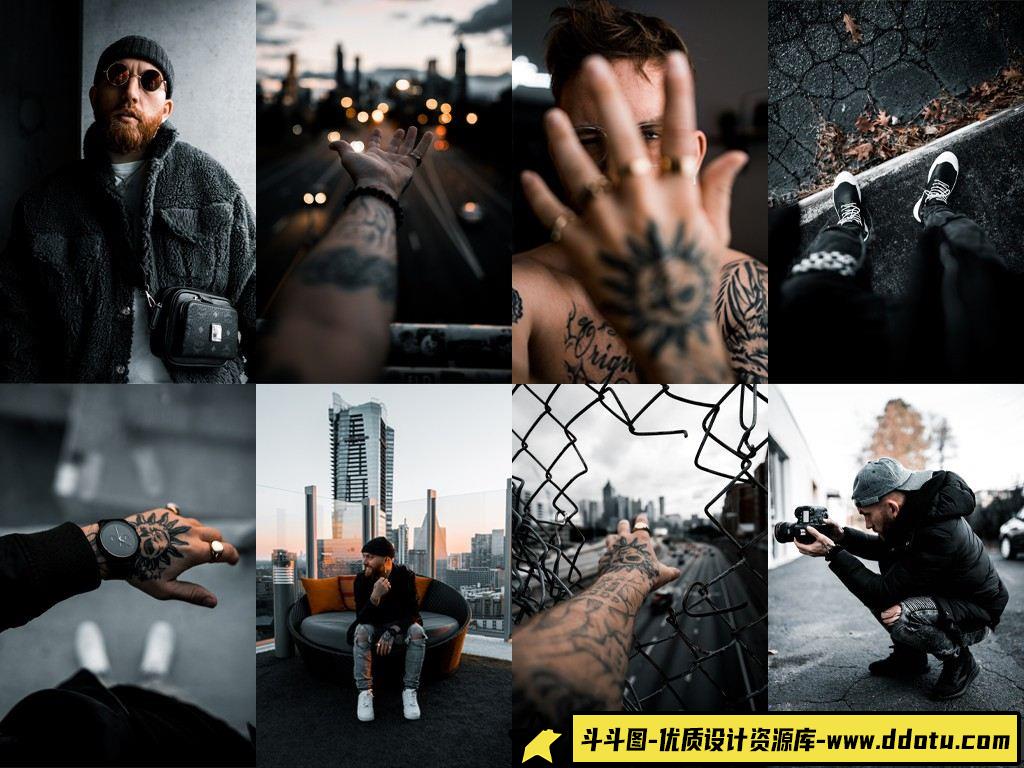 摄影师Creative Ryan的签名人像LR预设合集 - 斗斗图-斗斗图