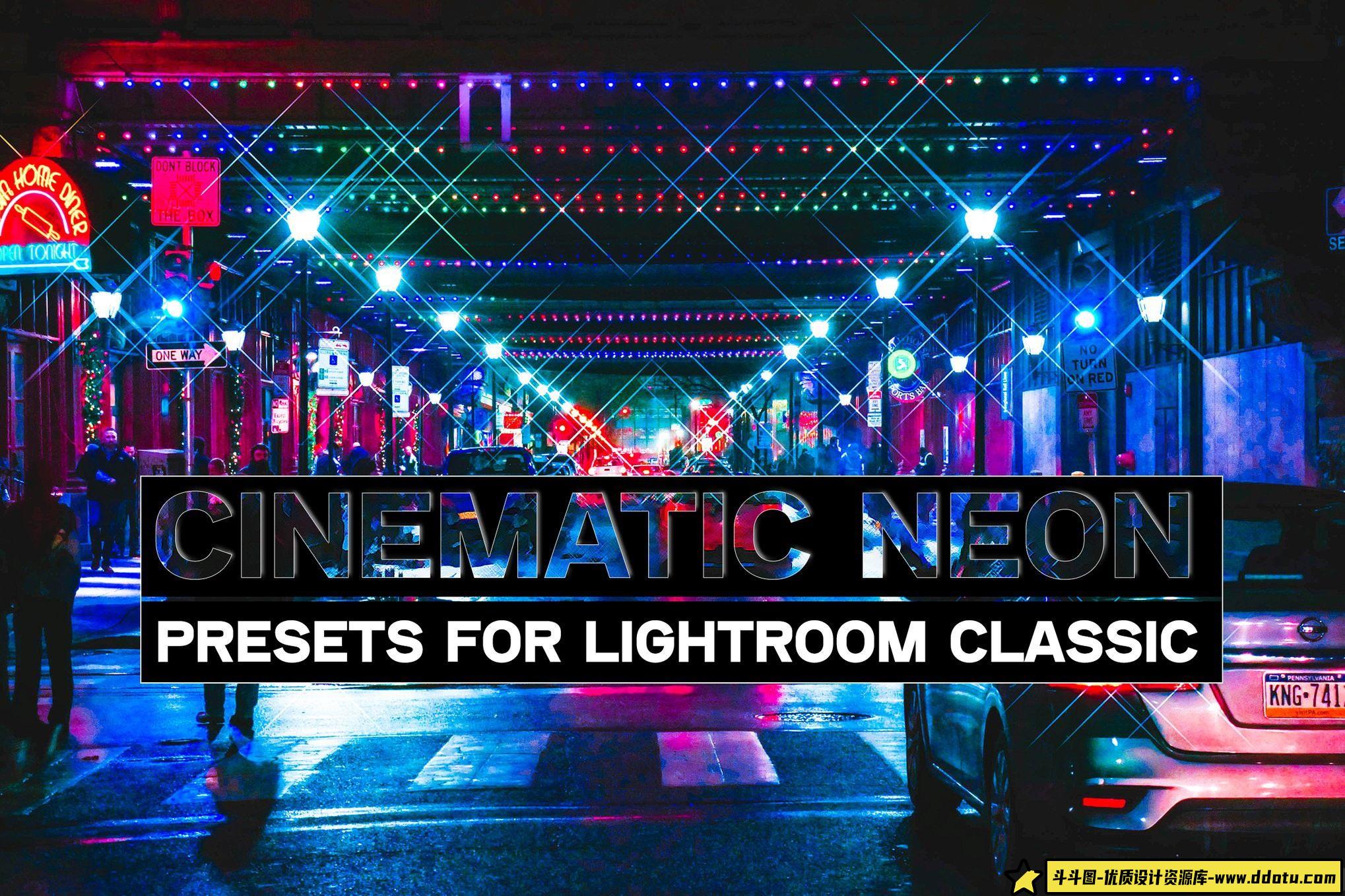 霓虹灯电影风光：10000+ Lightroom 预设合集 - 斗斗图-斗斗图