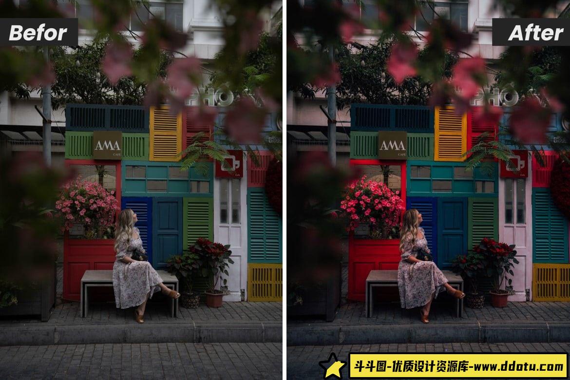 人像LR预设电影复古胶片效果Lightroom预设 Master Look Lightroom Presets - 斗斗图