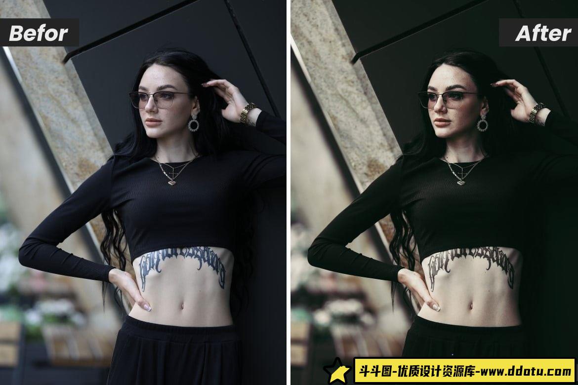 人像LR预设电影复古胶片效果Lightroom预设 Master Look Lightroom Presets - 斗斗图