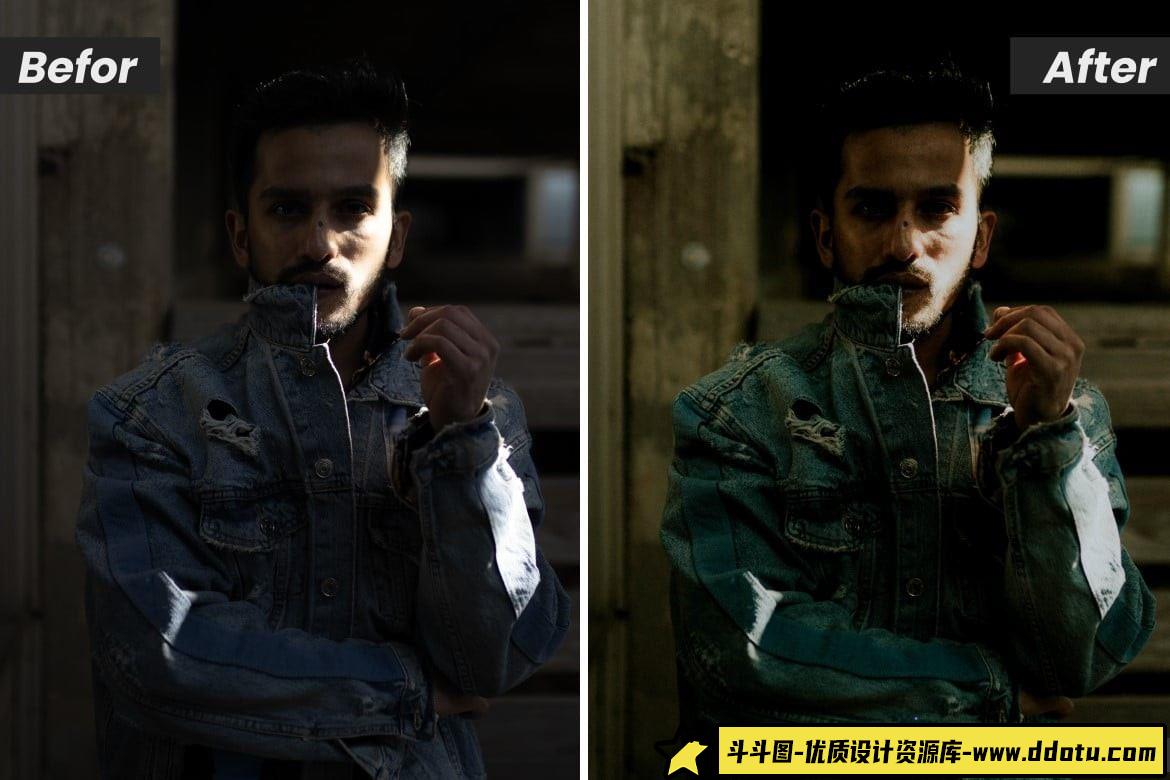 人像LR预设电影复古胶片效果Lightroom预设 Master Look Lightroom Presets - 斗斗图