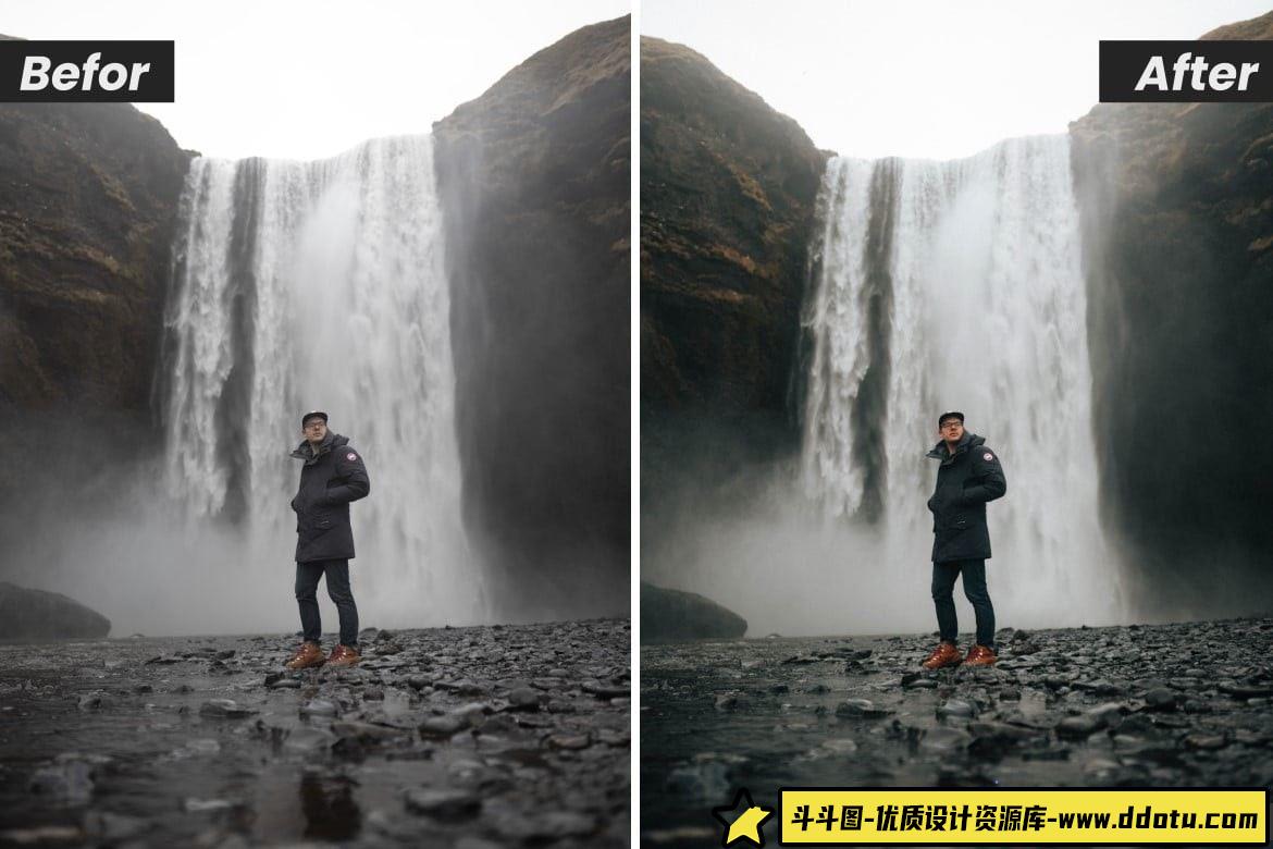 人像LR预设电影复古胶片效果Lightroom预设 Master Look Lightroom Presets - 斗斗图