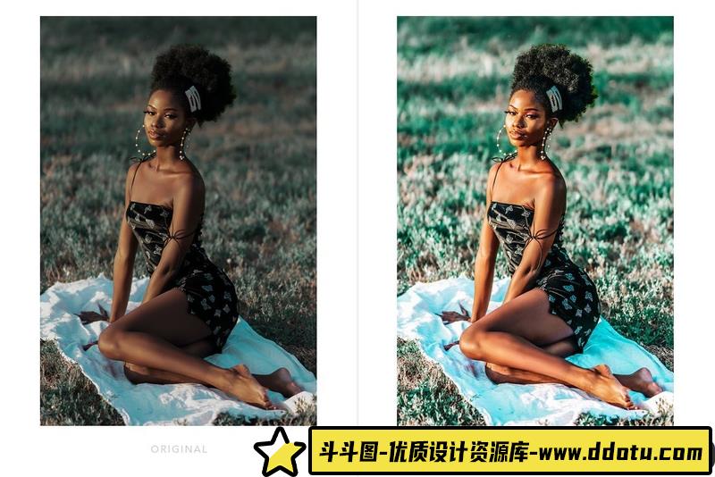 人像LR预设博客家庭人像预设与手机预设lr预设ps滤镜pr调色lightroom人像lut插件