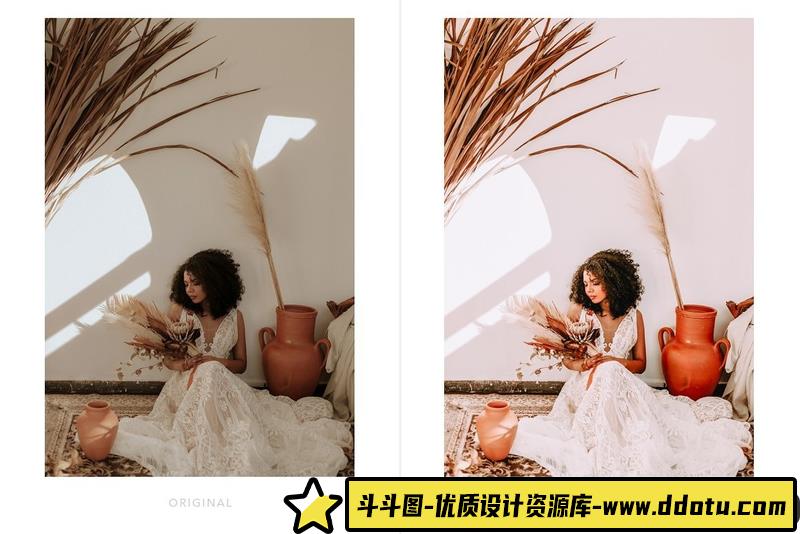 人像LR预设博客家庭人像预设与手机预设lr预设ps滤镜pr调色lightroom人像lut插件