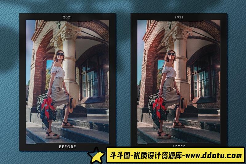 人像LR预设网红人像后期调色预设lr预设ps滤镜pr调色lightroom人像lut插件