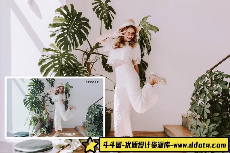 人像LR预设网红人像后期调色预设lr预设ps滤镜pr调色lightroom人像lut插件