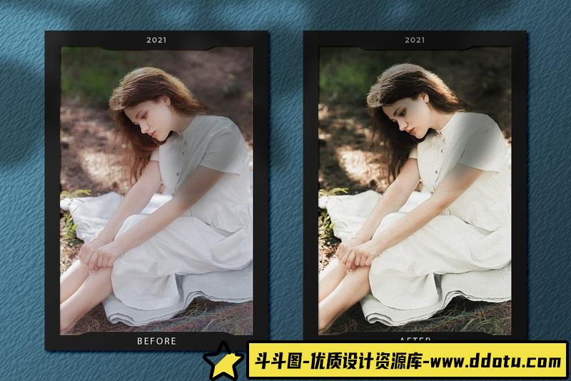 人像LR预设网红人像后期调色预设lr预设ps滤镜pr调色lightroom人像lut插件