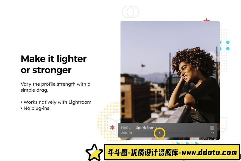 人像LR预设紫色调城市人像后期调色预设和电影视频调色预设lr预设ps滤镜pr调色lightroom人像lut插件