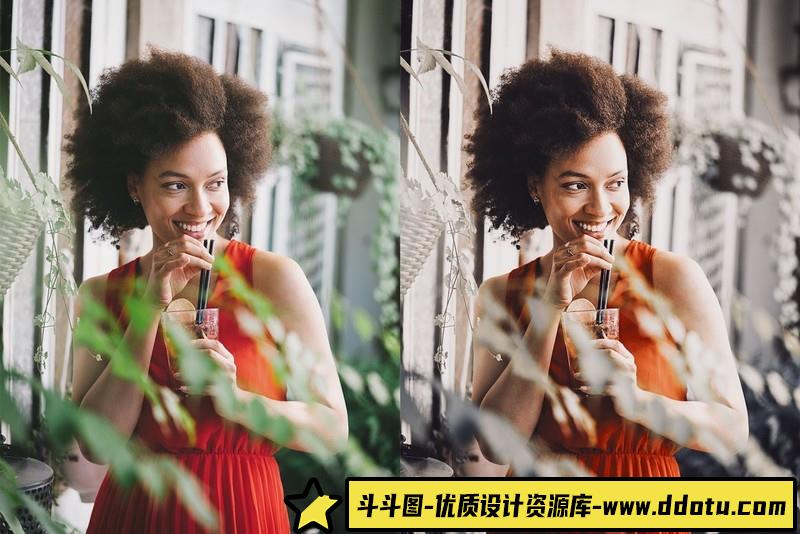 人像LR预设紫水晶红外效果预设lr预设ps滤镜pr调色lightroom人像lut插件